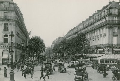 Boulevard of the Capucines by French Photographer